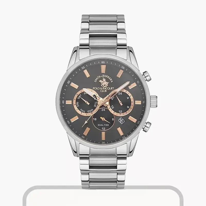 Santa Barbara Polo & Racquet Club Quartz Men's Watch- SB.1.10420-3